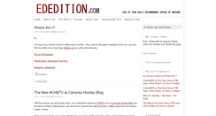 Desktop Screenshot of ededition.com
